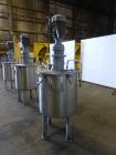 Used Tank, Approximately 80 Gallons, 304 Stainless Steel, Vertical. 30