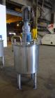 Used Tank, Approximately 80 Gallons, 304 Stainless Steel, Vertical. 30