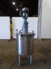 Used Tank, Approximately 80 Gallons, 304 Stainless Steel, Vertical. 30