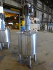 Used Tank, Approximately 80 Gallons, 304 Stainless Steel, Vertical. 30
