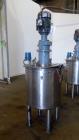 Used Tank, Approximately 80 Gallons, 304 Stainless Steel, Vertical. 30