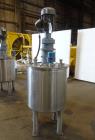 Used Tank, Approximately 80 Gallons, 304 Stainless Steel, Vertical. 30