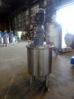 Used Tank, Approximately 80 Gallons, 304 Stainless Steel, Vertical. 30