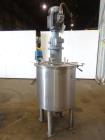 Used- Tank, Approximately 80 Gallons, 304 Stainless Steel, Vertical. 30