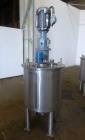 Used- Tank, Approximately 80 Gallons, 304 Stainless Steel, Vertical. 30