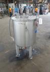 Used Tank, Approximately 80 Gallons, 304 Stainless Steel, Vertical. 30