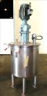 Used Tank, Approximately 80 Gallons, 304 Stainless Steel, Vertical. 30