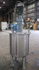 Used Tank, Approximately 80 Gallons, 304 Stainless Steel, Vertical. 30