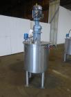 Used Tank, Approximately 80 Gallons, 304 Stainless Steel, Vertical. 30