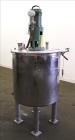 Used Tank, Approximately 80 Gallons, 304 Stainless Steel, Vertical. 30