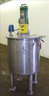Used Tank, Approximately 80 Gallons, 304 Stainless Steel, Vertical. 30
