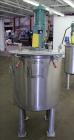 Used Tank, Approximately 80 Gallons, 304 Stainless Steel, Vertical. 30