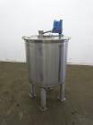 Used Tank, Approximately 80 Gallons, 304 Stainless Steel, Vertical. 30
