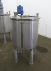 Used Tank, Approximately 80 Gallons, 304 Stainless Steel, Vertical. 30