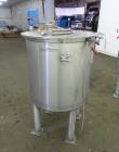 Used Tank, Approximately 80 Gallons, 304 Stainless Steel, Vertical. 30