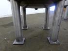 Used Tank, Approximately 80 Gallons, 304 Stainless Steel, Vertical. 30