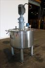Used Tank, Approximately 120 Gallons, 304 Stainless Steel, Vertical. 40
