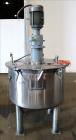 Used Tank, Approximately 120 Gallons, 304 Stainless Steel, Vertical. 40