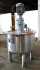 Used- Tank, Approximately 120 Gallons, 304 Stainless Steel, Vertical. 40