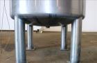 Used- Tank, Approximately 120 Gallons, 304 Stainless Steel, Vertical. 40