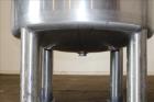 Used Tank, Approximately 120 Gallons, 304 Stainless Steel, Vertical. 40