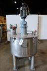 Used Tank, Approximately 120 Gallons, 304 Stainless Steel, Vertical. 40