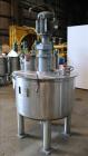 Used Tank, Approximately 120 Gallons, 304 Stainless Steel, Vertical. 40