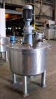Used Tank, Approximately 120 Gallons, 304 Stainless Steel, Vertical. 40
