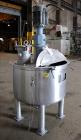 Used Tank, Approximately 120 Gallons, 304 Stainless Steel, Vertical. 40