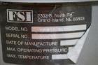 Used Tank, Approximately 120 Gallons, 304 Stainless Steel, Vertical. 40