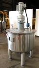Used Tank, Approximately 120 Gallons, 304 Stainless Steel, Vertical. 40