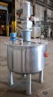 Used Tank, Approximately 120 Gallons, 304 Stainless Steel, Vertical. 40
