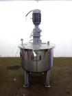 Used Tank, Approximately 120 Gallons, 304 Stainless Steel, Vertical. 40