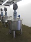 Used Tank, Approximately 120 Gallons, 304 Stainless Steel, Vertical. 40
