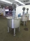 Used Tank, Approximately 120 Gallons, 304 Stainless Steel, Vertical. 40