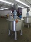 Used- Tank, Approximately 120 Gallons, 304 Stainless Steel, Vertical. 40