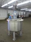 Used- Tank, Approximately 120 Gallons, 304 Stainless Steel, Vertical. 40