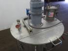 Used- Tank, Approximately 120 Gallons, 304 Stainless Steel, Vertical. 40