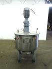 Used Tank, Approximately 120 Gallons, 304 Stainless Steel, Vertical. 40
