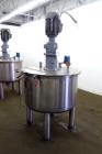 Used Tank, Approximately 120 Gallons, 304 Stainless Steel, Vertical. 40