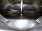 Used Tank, Approximately 120 Gallons, 304 Stainless Steel, Vertical. 40