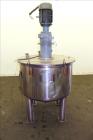Used Tank, Approximately 120 Gallons, 304 Stainless Steel, Vertical. 40