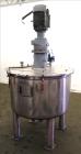 Used Tank, Approximately 120 Gallons, 304 Stainless Steel, Vertical. 40