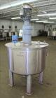 Used Tank, Approximately 120 Gallons, 304 Stainless Steel, Vertical. 40