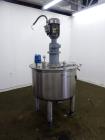 Used Tank, Approximately 120 Gallons, 304 Stainless Steel, Vertical. 40