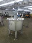 Used Tank, Approximately 120 Gallons, 304 Stainless Steel, Vertical. 40