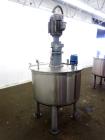 Used Tank, Approximately 120 Gallons, 304 Stainless Steel, Vertical. 40