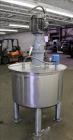 Used Tank, Approximately 120 Gallons, 304 Stainless Steel, Vertical. 40