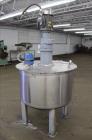 Used Tank, Approximately 120 Gallons, 304 Stainless Steel, Vertical. 40