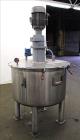 Used Tank, Approximately 120 Gallons, 304 Stainless Steel, Vertical. 40